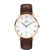 Image of Rosa forgyldt Dapper Bristol Quartz Herre ur fra Daniel Wellington